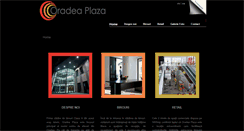 Desktop Screenshot of oradeaplaza.ro